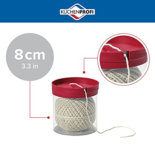 Küchenprofi Kitchen Twine with Acrylic Twine Dispenser, All-Purpose Cooking and Baking String - Image 2
