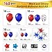 Zaycca 162PCS Red White and Blue Balloon Arch Kit 4th of July Balloon Garland with Blue Star Balloons Reusable Party Balloons for Birthday Graduation Wedding Celebration Decorations - Image 4