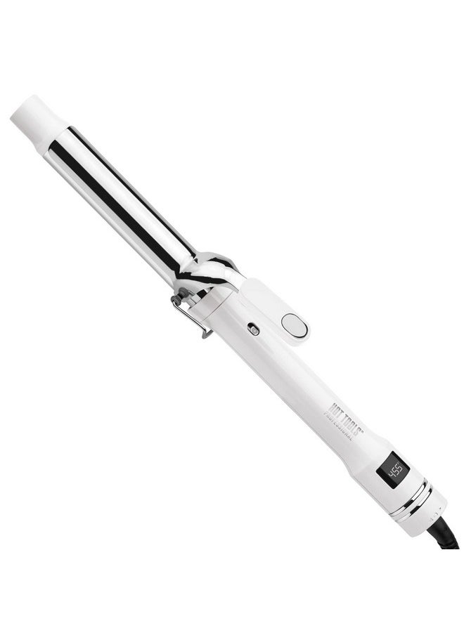 Hot Tools - Pro Artist White Gold Digital Curling Iron 1 Inch - Image 1