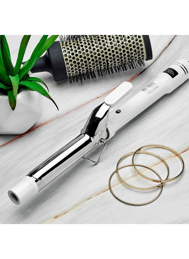 Hot Tools - Pro Artist White Gold Digital Curling Iron 1 Inch - Image 1