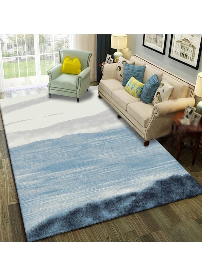 Loquat يمكن غسل السجاد المخملي الكريستالي عالي الجودة في الغسالة أو يدويًا