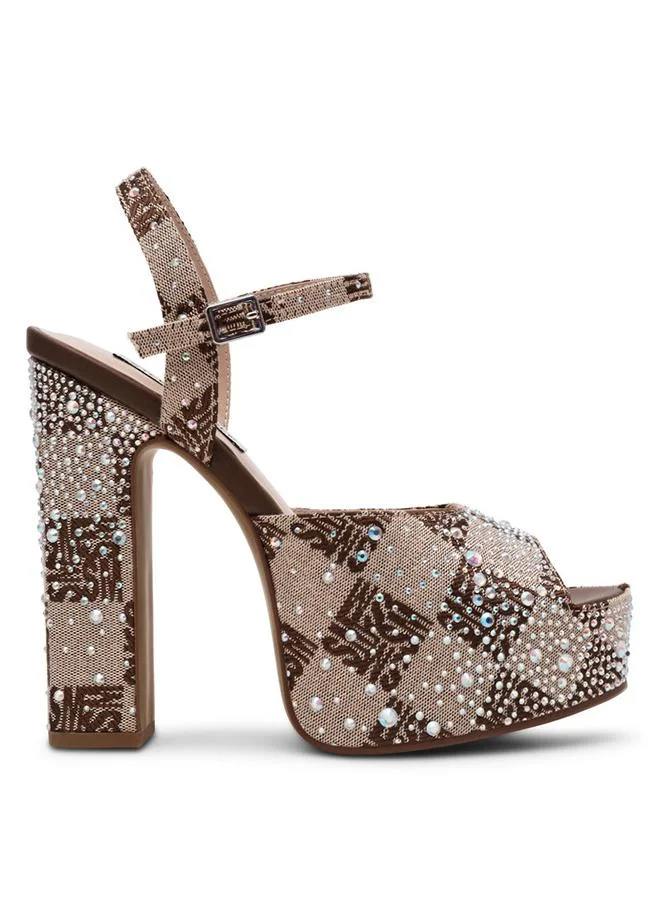 Steve Madden Tandem-Smr Brown Women's Sandals