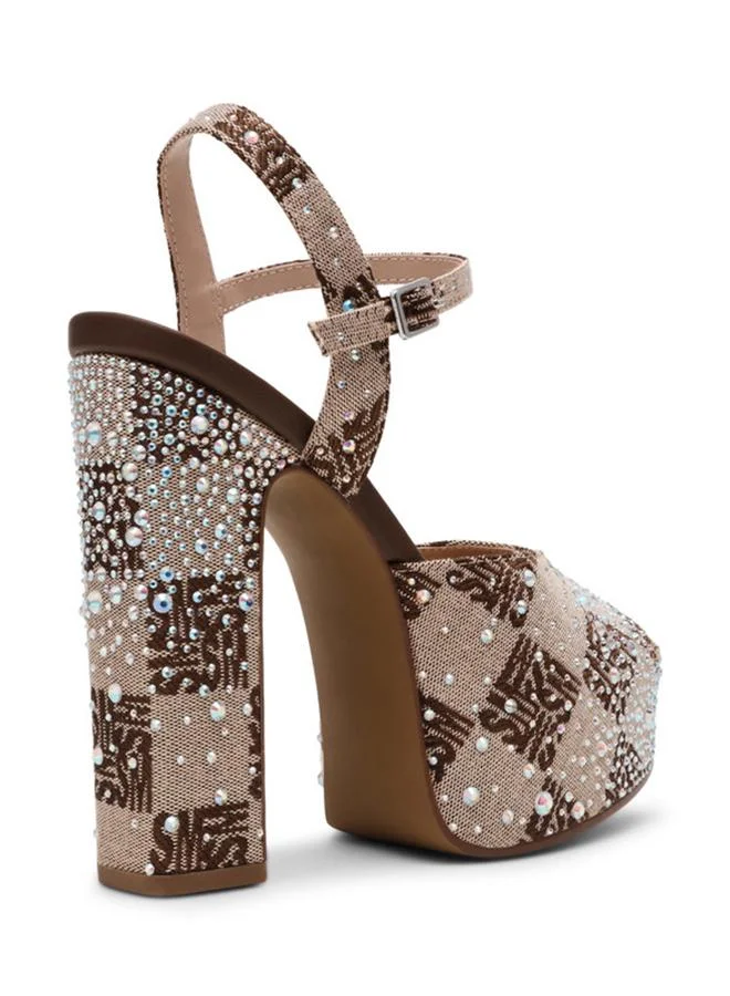 Steve Madden Tandem-Smr Brown Women's Sandals
