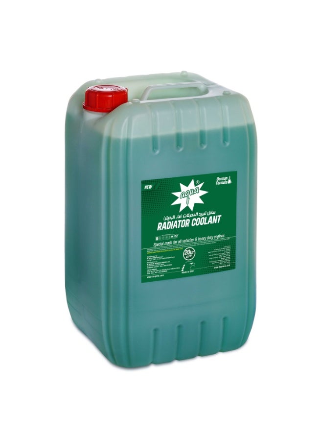 Aqua Radiator Coolant Green – German Formula | 20 Litres | Heavy-Duty Engine Cooling & Protection - Image 2