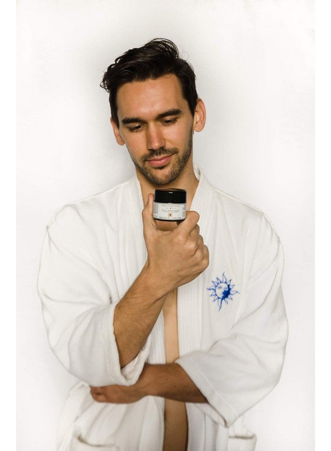 Travertine Spa Facial Moisturizer With Aloe And Sea Minerals | Plantbased Hyaluronic Acid | Vitaminrich Sea Minerals | For Men And Women - Image 2