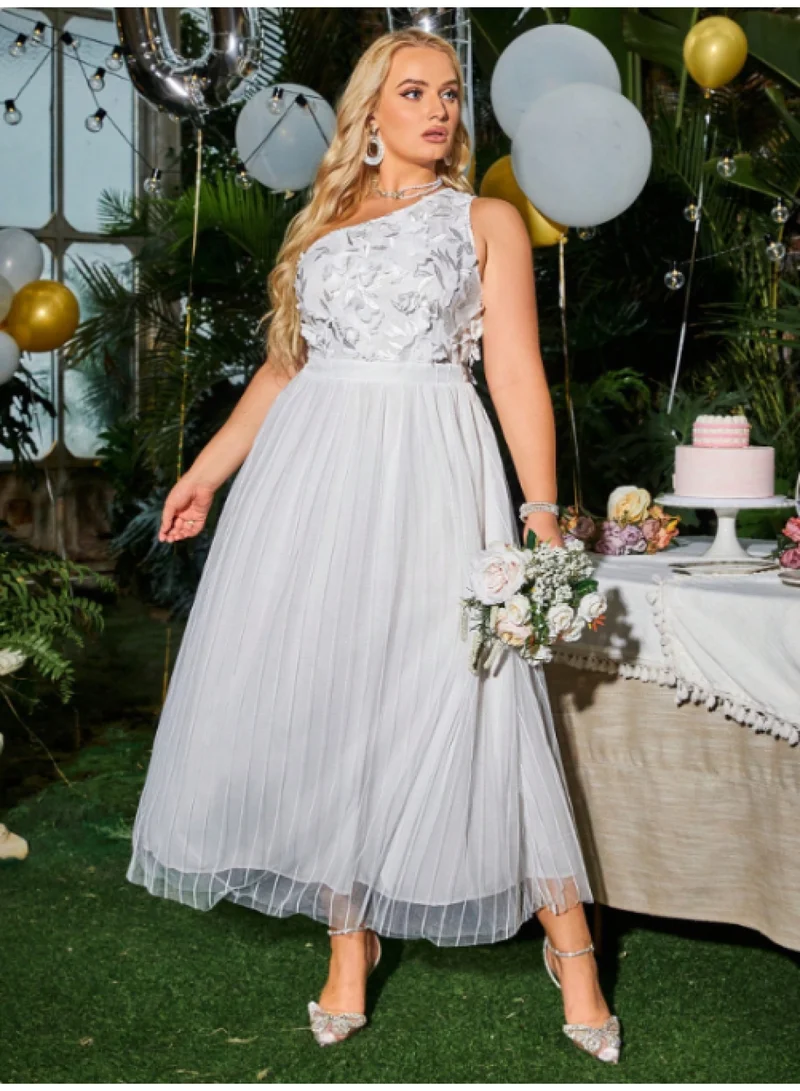 SIMPLEE Oversized women's dress suitable for curvy women's flowing skirt