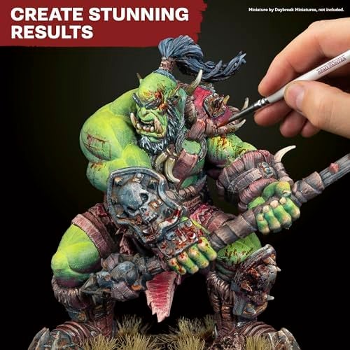 The Army Painter, Warpaints Fanatic Flexible Triad: Deep Green-Blues, 6 x 18 ml acrylic paints - Miniature quality hobby paint for Dungeons and Dragons (DnD) & Warhammer Miniatures - Image 4