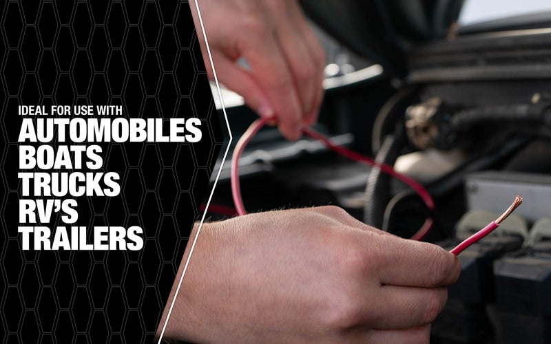 Southwire 55667423 Primary Wire; 18-Gauge Bulk Spool; 100-Feet; Red - Image 5