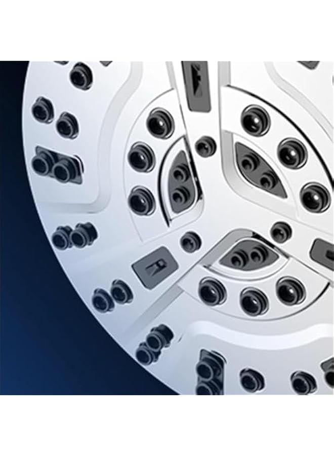 HOOKOR High Pressure Shower Head with Handheld, 8 Spray Settings + 2 Power Jet Modes Shower Heads, Handheld Shower Head with Hard Water Filter, to Clean Tub, Clean Corner,Tile & Pets - Image 5