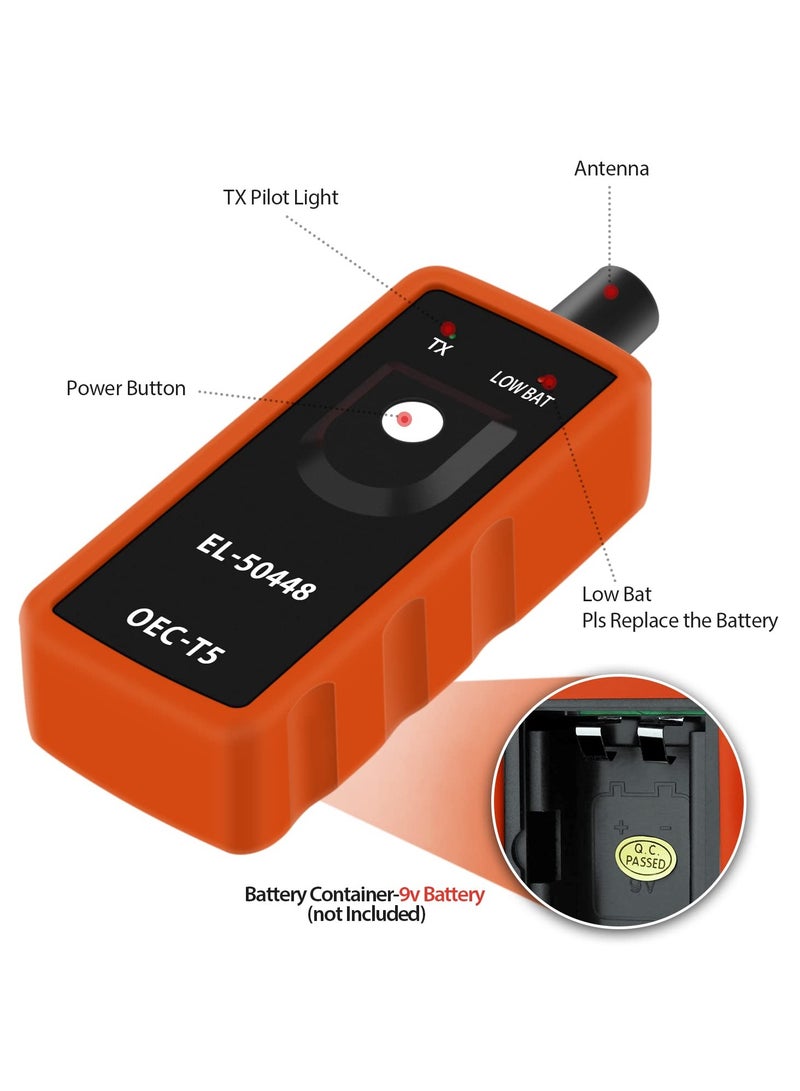 Loquat Auto Tire Sensor Pressure Monitor System Programming Training Activation Tool Automotive for GM Buick Chevy Series Vehicles - Image 4