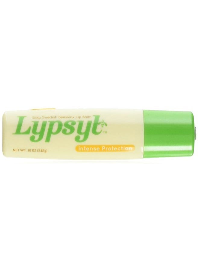 Lornamead Lypsyl Intense Protection Original Mint, Lip Balm 0.10 oz (Pack of 6)