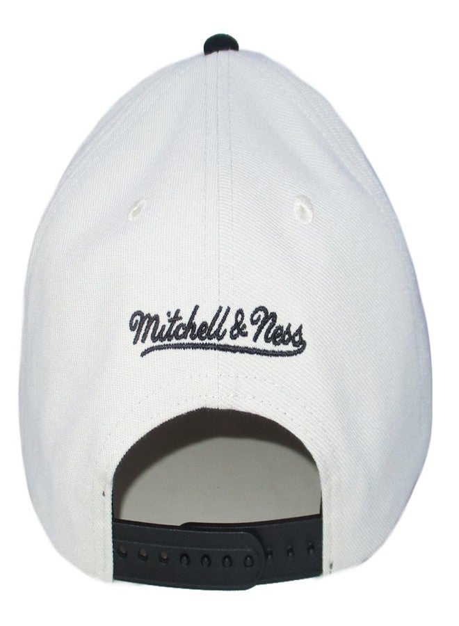 Mitchell & Ness MLB Off Word Pro Snapback Adjustable Hat Cap - Off White (US, Alpha, One Size, Off White, Los Angeles Dodgers) - Image 3