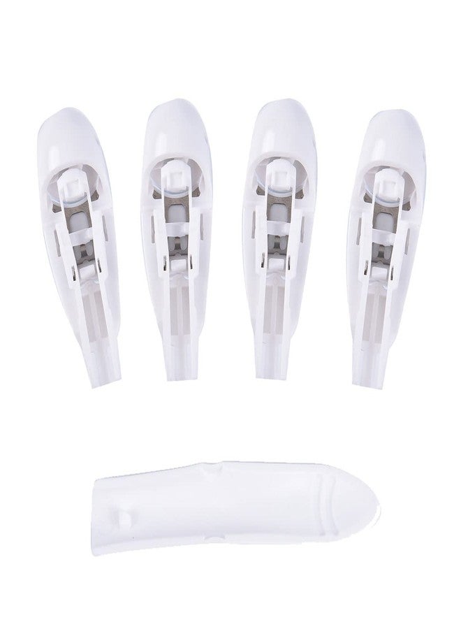 Othanary Sensitive Replacement Toothbrush Heads Compatible with Oral-B Cross Action Power 3733 4732,Rotating Powerhead and Crisscross Bristles (White) - Image 5