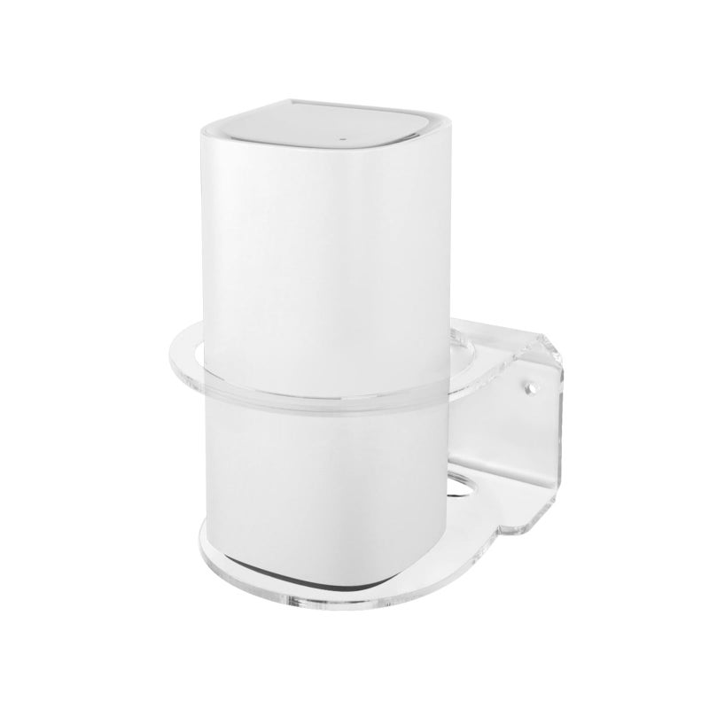 HOLACA Wall Mount Compatible with Linksys Velop Pro WiFi 6E Mesh System and TP-Link Deco X90 AX6600, Sturdy Acrylic Stand Mount (Pack of 1) - Image 1