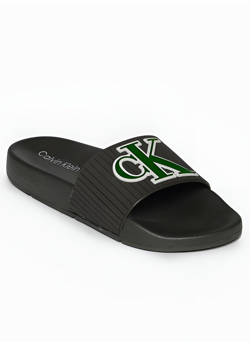 Calvin Klein Jeans Men's CK Logo Slides 45 EU - Standard Size
