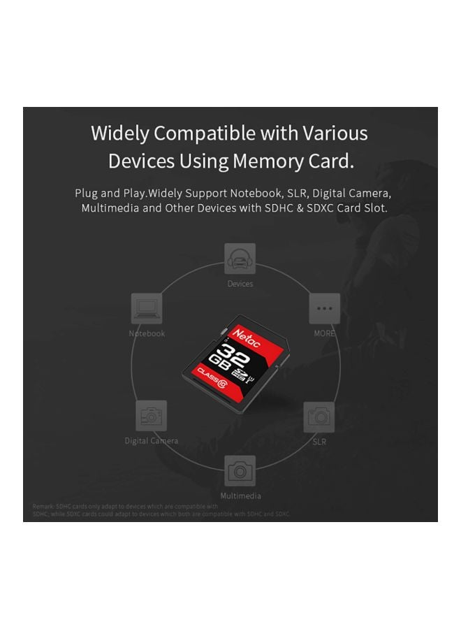 Netac P600 SDXC UHS-I Class 10 Memory Card Red/Black/White - Image 4
