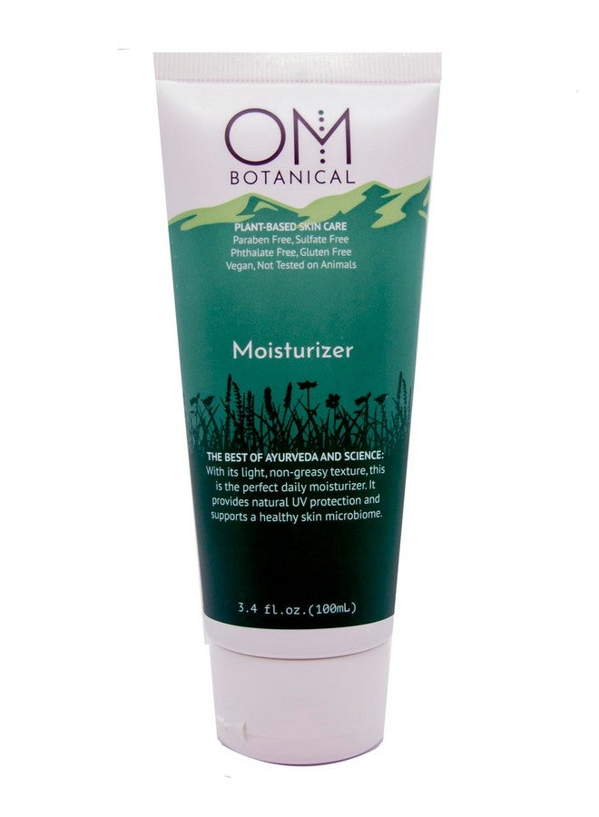 Om Botanical Plant-based Daily Organic Moisturizer for Women, Men | Microbiome Friendly Face and Body Lotion | Ayurvedic, Vegan, pH-Balanced Non-Greasy All Natural Facial Skincare, Day Cream - Image 1