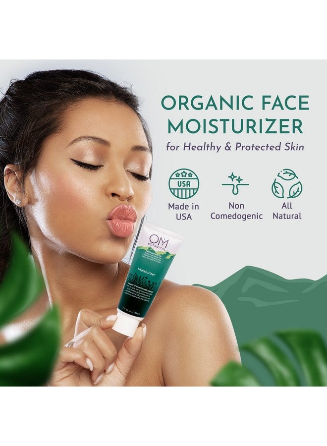 Om Botanical Plant-based Daily Organic Moisturizer for Women, Men | Microbiome Friendly Face and Body Lotion | Ayurvedic, Vegan, pH-Balanced Non-Greasy All Natural Facial Skincare, Day Cream - Image 2