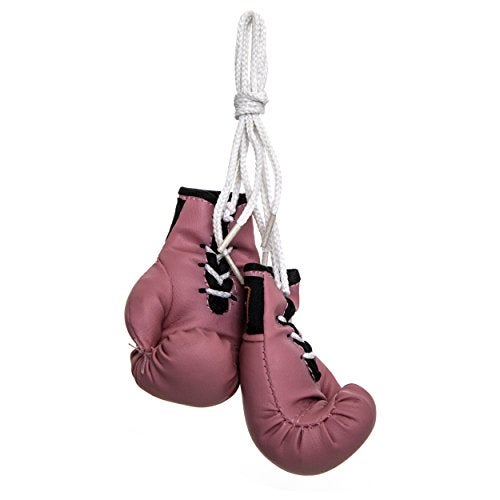 Pro Impact Mini Boxing Gloves - Miniature Punching Gloves - Hanging Decoration or Souvenir Display - for Home & Car Use - 1 Pair (Blue) - Image 2