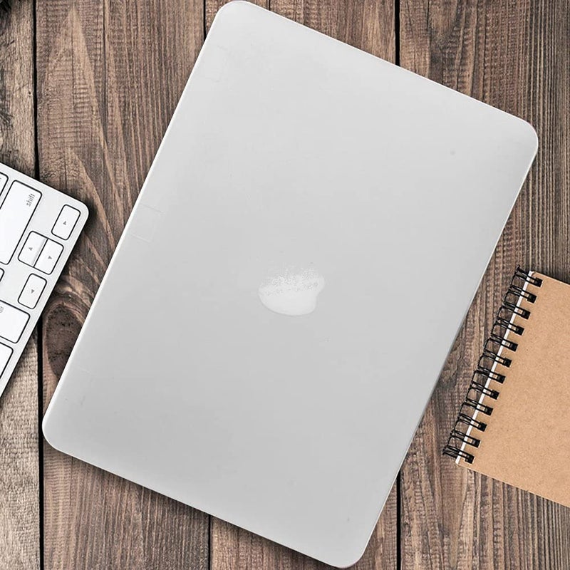 Moca غطاء صلب لجهاز ماك بوك إير القديم 13 بوصة A1466 A1369 (إصدار 2010-2017) غطاء شل لجهاز ماك بوك إير (شفاف) - Image 3