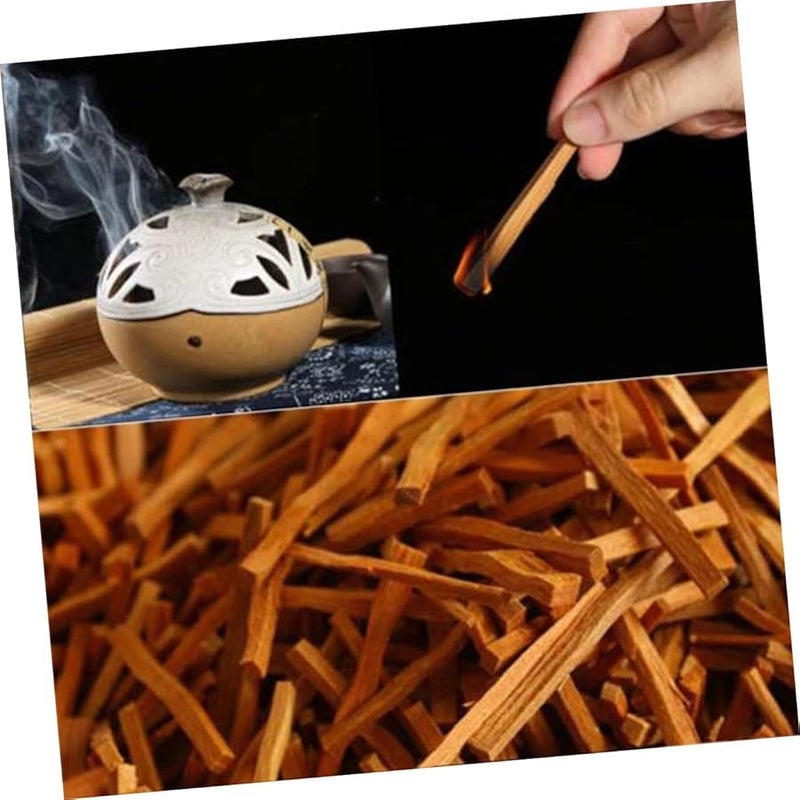 Natural Sandalwood Incense Sticks For Meditation Stress Relief Yoga Air Purification Home Office Gift - Image 3