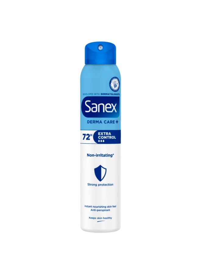 Derma Care+ Extra Control 72h Antiperspirant Spray Deodorant 200ml