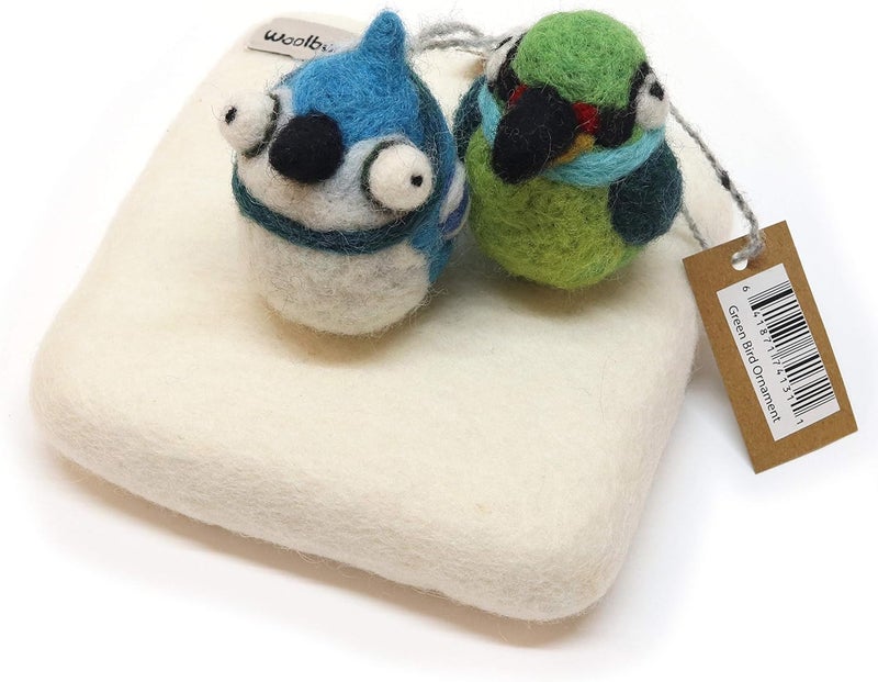Woolbuddy Needle Felting Pad - Durable Wool Mat for Craft Projects, Foam Alternative, 6"x6"x1.5" (White) - Image 2