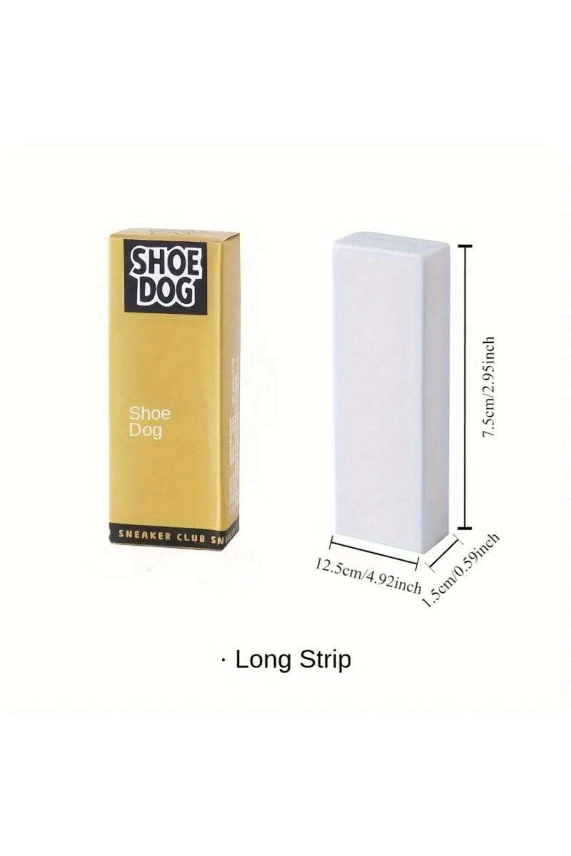 أداة تلميع أحذية على شكل قضيب ممدود، ممحاة مطاطية للجلد المدبوغ، أداة تلميع مطاطية لتنظيف الجلد المدبوغ