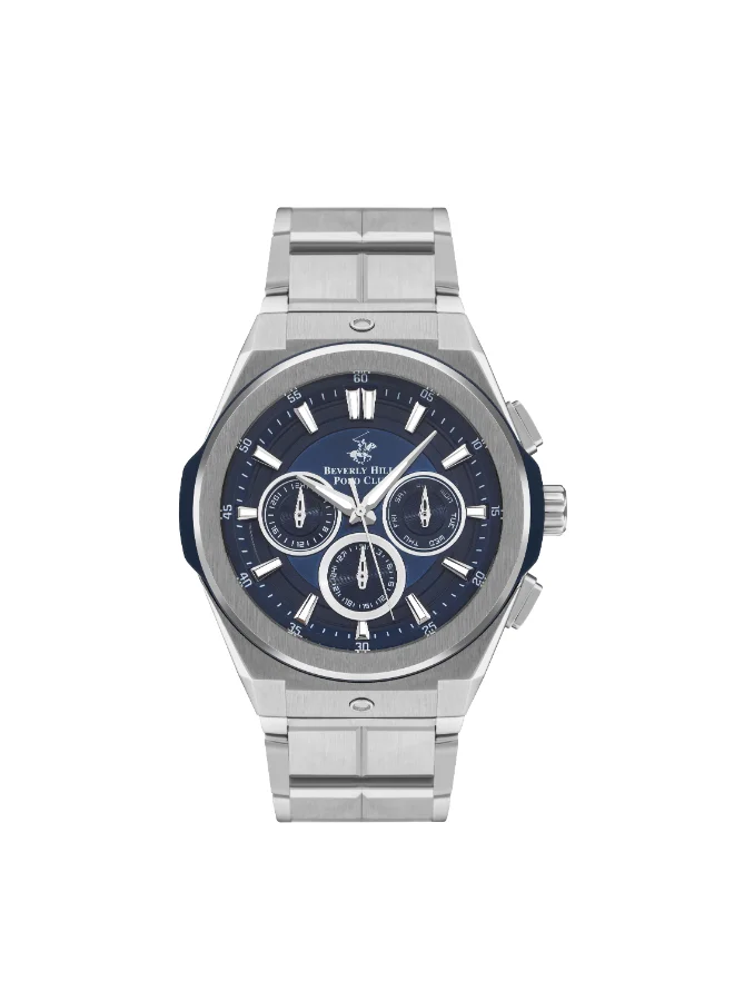 BEVERLY HILLS POLO CLUB BEVERLY HILLS POLO CLUB Men's Multi Function Dark Blue Dial Watch - BP3406X.390