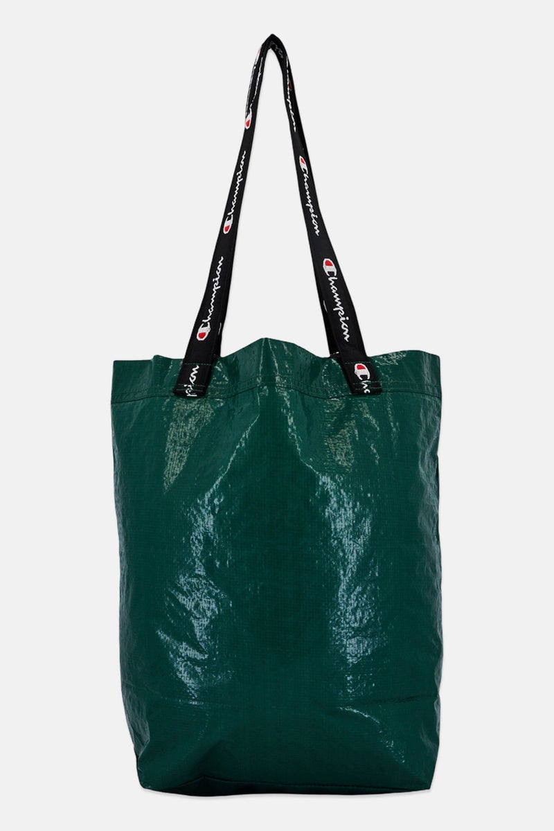 Champion Women Embroidered Logo Tote Bag, Dark Green - Image 3