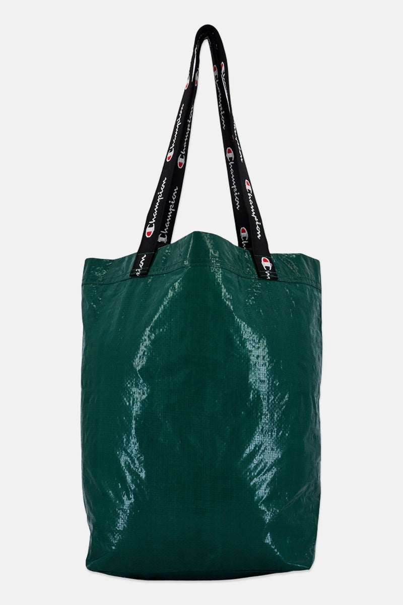 Champion Women Embroidered Logo Tote Bag, Dark Green - Image 1