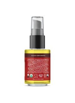 Badger Beard Oil, Babassu & Jojoba, Certified Organic, Premium Beard Conditioner, Beard Oil for Dry Skin, Beard Oil for Long Beards, Facial Hair Oil, 1 fl oz Glass Bottle  - Image 2
