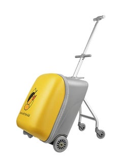 Duck Kid's Ride-On Trolley Case - 20-Inch Cartoon Suitcase with Expandable Design  - Image 1