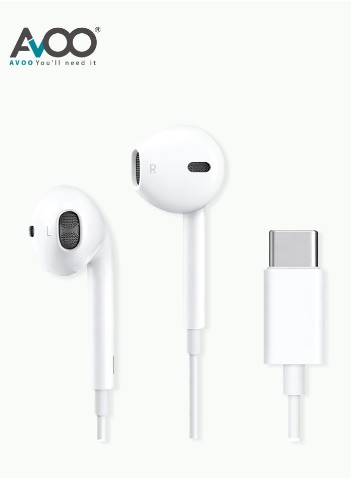 AVOO AVOO type-c Wired Earphones With Microphone Z1408F9DE464F2FBD271BZ