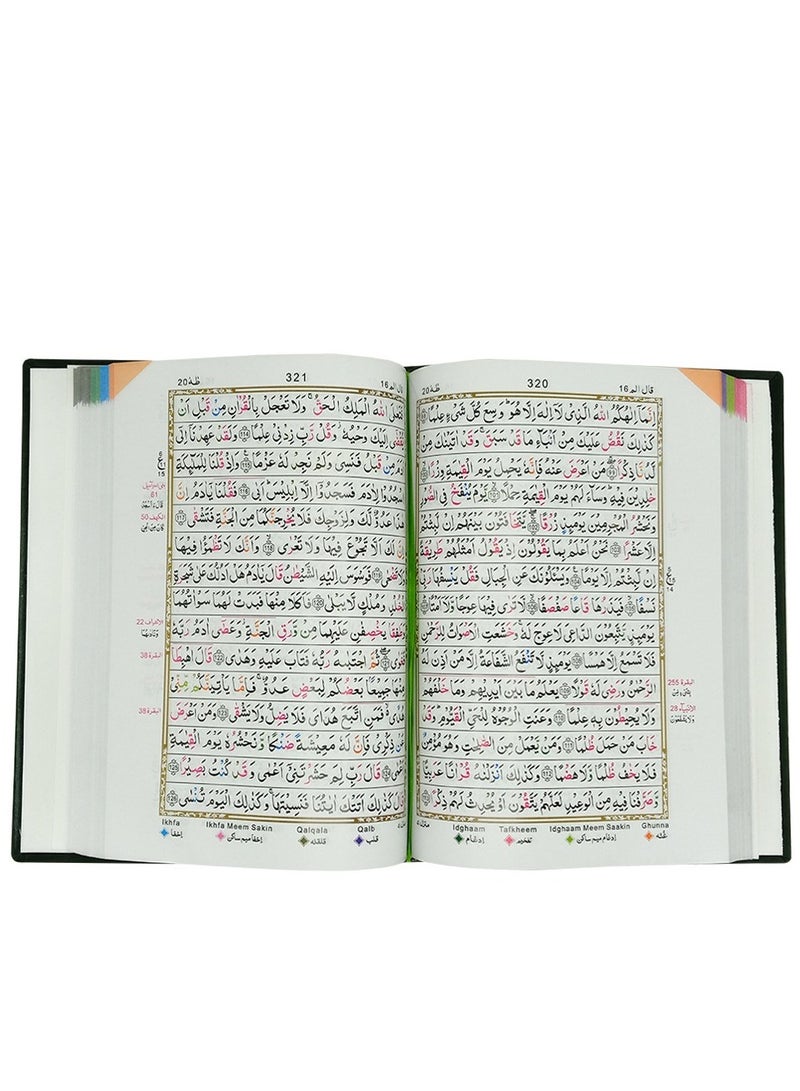 Urdu Tajweed Colorful Tajweed Letters Large Size 17*24 - Image 3