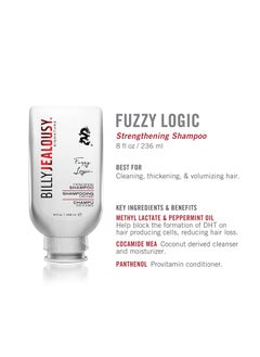 Billy Jealousy Billy Jealousy Fuzzy Logic Hair Strengthening Shampoo  - Image 4