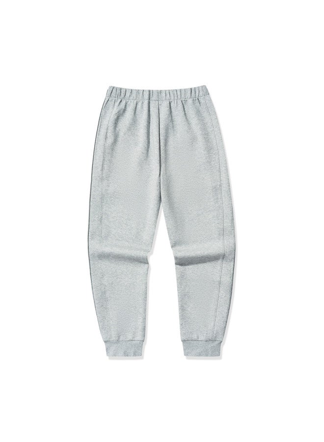 ERKE Women'S Sweatpants, Knitted Cropped Pants, Durable Sports Pants, Lightweight Sweat-Wicking Fitness Pants, Regular Casual Trousers - Image 3