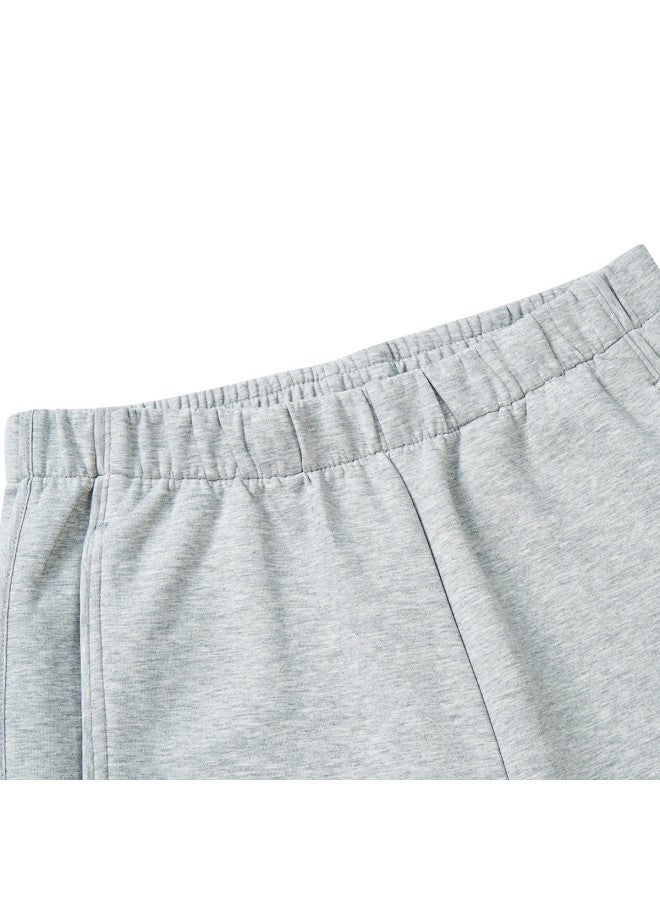 ERKE Women'S Sweatpants, Knitted Cropped Pants, Durable Sports Pants, Lightweight Sweat-Wicking Fitness Pants, Regular Casual Trousers - Image 4