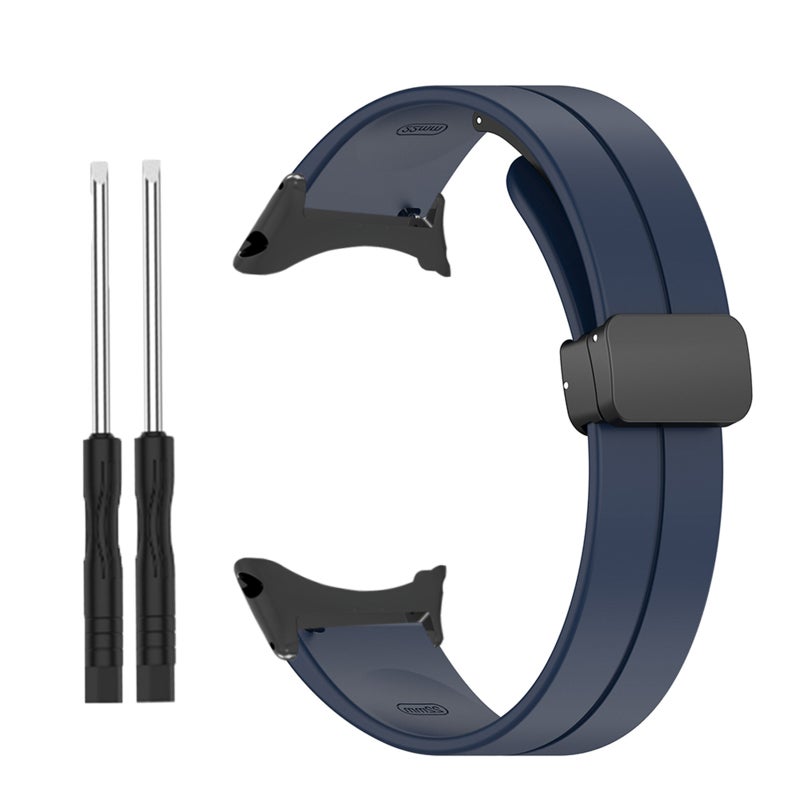 Smartwatch Adjustable Strap - Comfortable Fit Watch Band: Vibrant Midnight Blue, Durable High-Quality Material for Personalized Style Matching Outfits Or Mood - Image 1