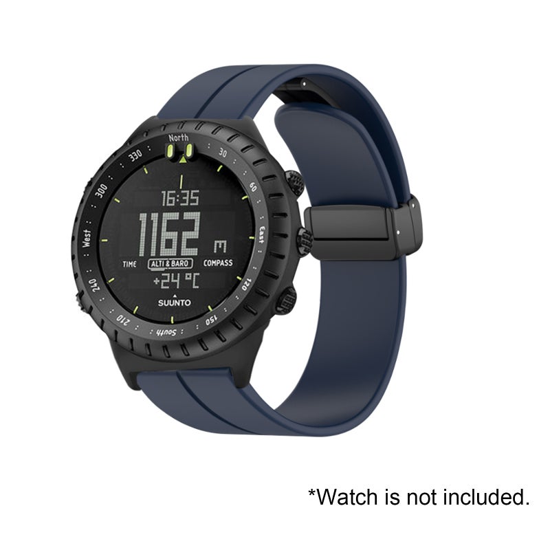 Smartwatch Adjustable Strap - Comfortable Fit Watch Band: Vibrant Midnight Blue, Durable High-Quality Material for Personalized Style Matching Outfits Or Mood - Image 3