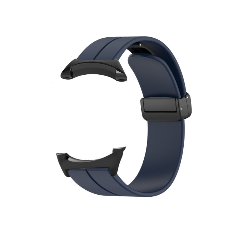 Smartwatch Adjustable Strap - Comfortable Fit Watch Band: Vibrant Midnight Blue, Durable High-Quality Material for Personalized Style Matching Outfits Or Mood - Image 4