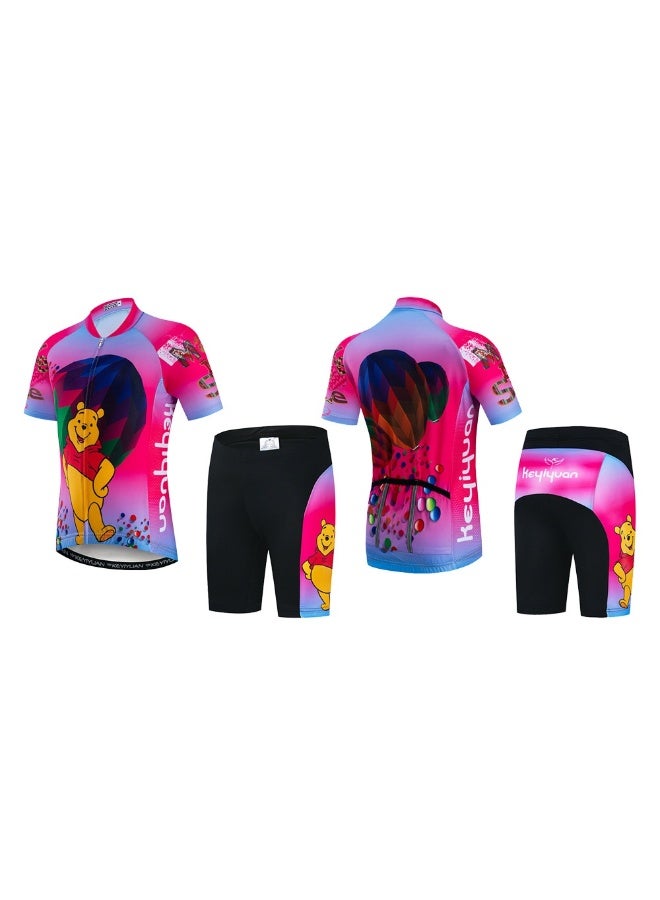 KUYING GR New Summer Outdoor Sunscreen Moisture Absorption Quick Drying Bicycle Women's Cycling Clothing Set  - Image 1