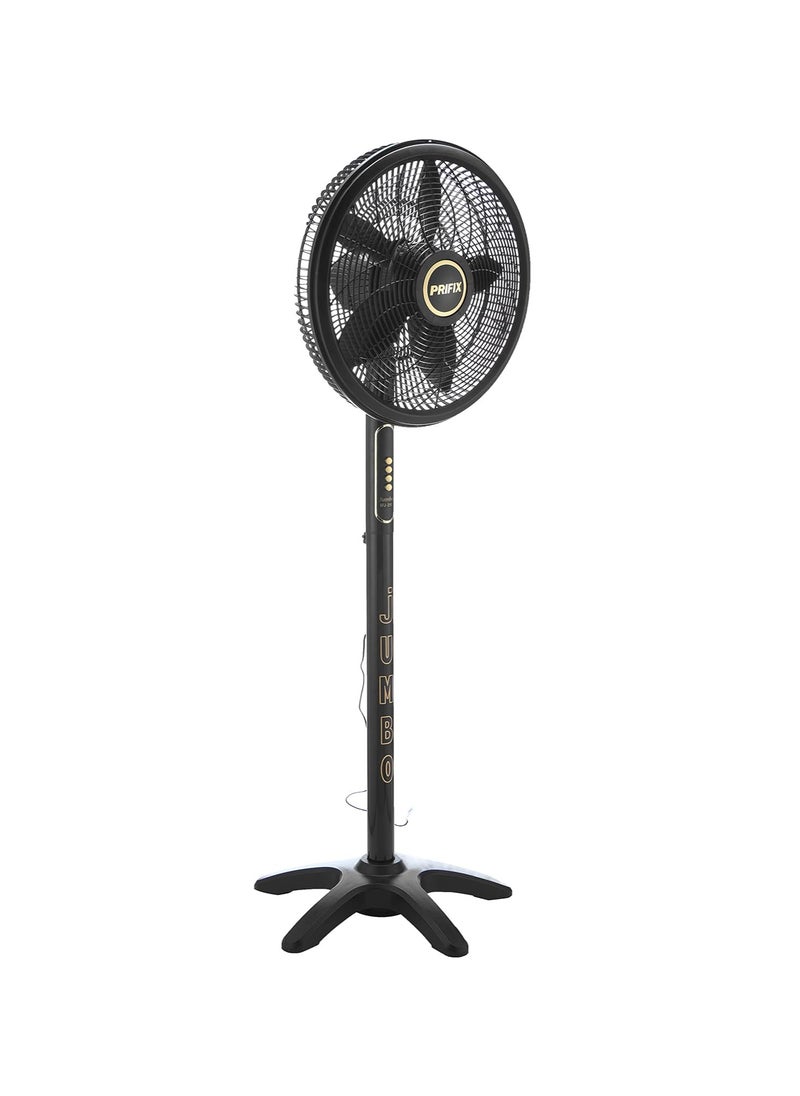 Prifix Jumbo Stand Fan - 21 Inch - Black SFJ-210  - Image 2