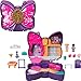 Polly Pocket Compact Playset Sparkle Stage Bow with 2 Micro Dolls Accessories Travel Toys with Surprise Reveals - Image 3