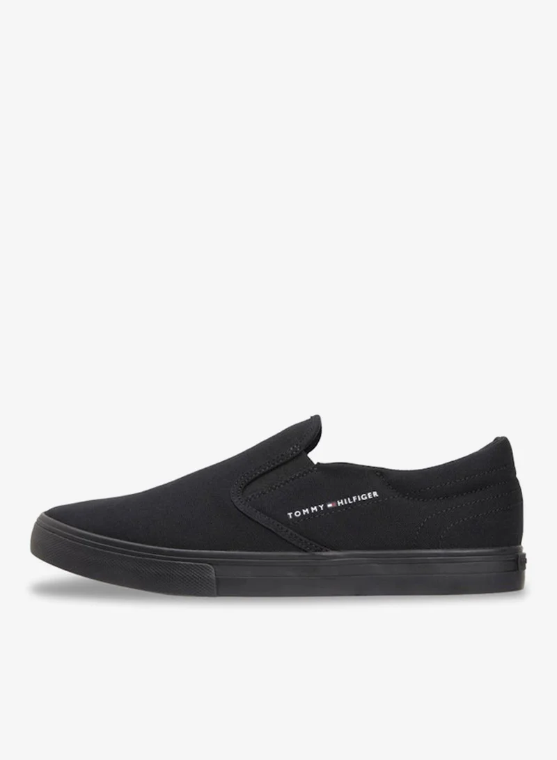 TOMMY HILFIGER Canvas Slip-On Trainers
