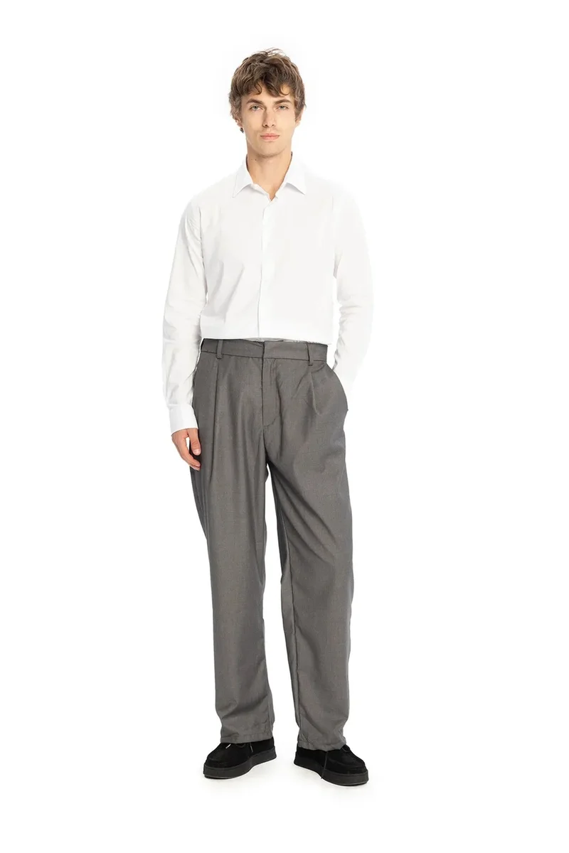 GIESTO Pleated Regular Fit Pants