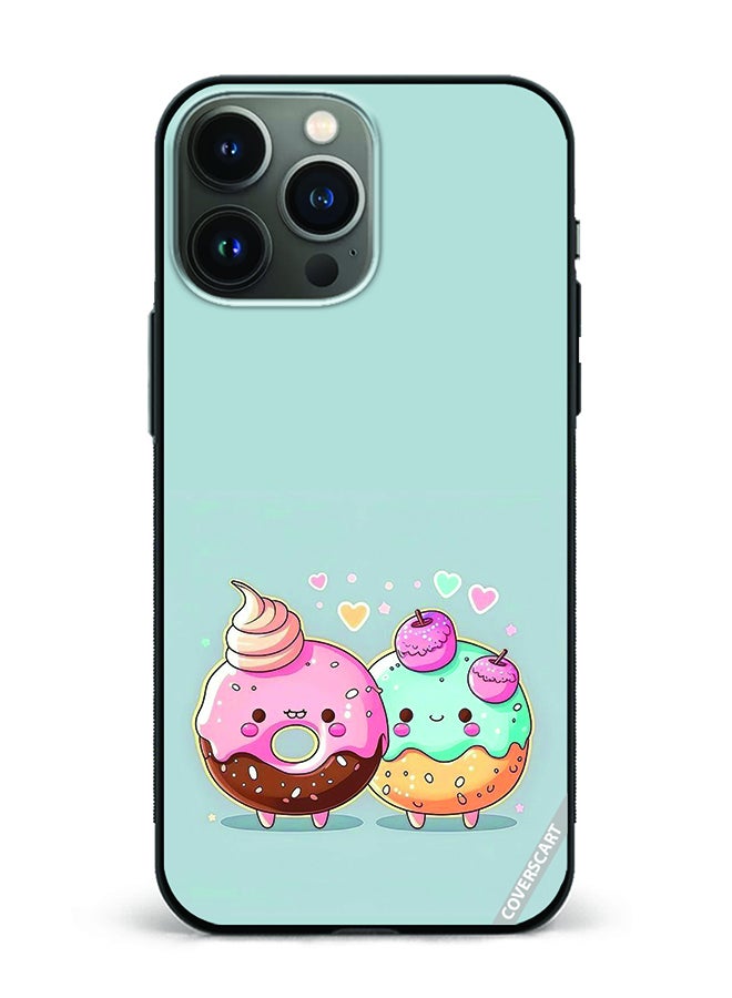 COVERSCART Protective Case Cover For Apple iPhone 14 Pro Max Donuts 2 Design Multicolour