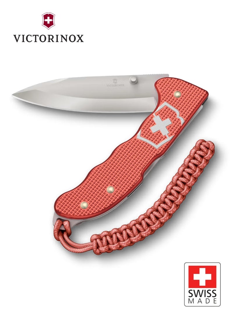 Victorinox Evoke Alox Limited Edition 2025 Stone Red 0.9415.L25 | Premium Folding Pocket Knife | Exclusive Alox Handle | Locking Blade Outdoor & EDC Tool - Image 2