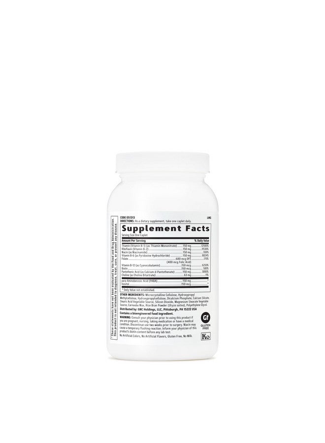 GNC B-Complex 150 | Metabolism & Energy Production | Timed-Release | 100 Count - Image 2