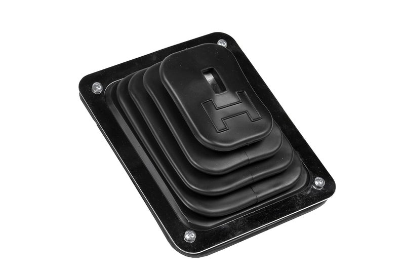 Hurst 1144580 B-4 Shifter Boot and Plate Kit , Black - Image 1